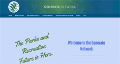 Desktop Screenshot of generatenetwork.org